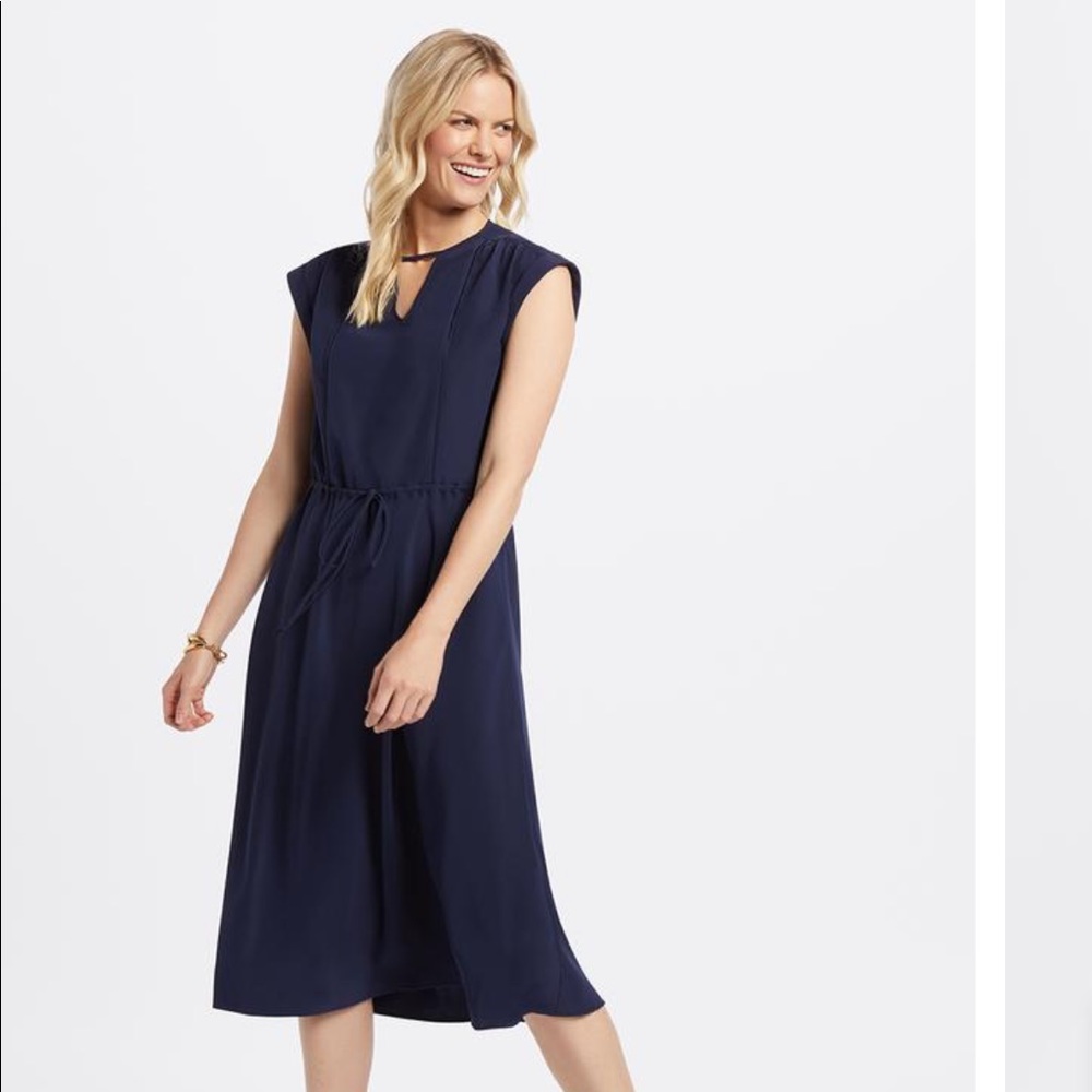NWT Draper James Keyhole Midi Dress $150